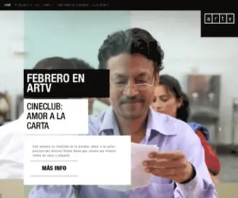 Canalartv.com(ARTV) Screenshot