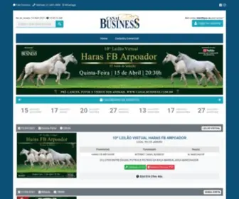Canalbusiness.com.br(Canal Business) Screenshot