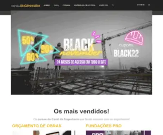 Canaldaengenharia.com.br(Canal da Engenharia) Screenshot