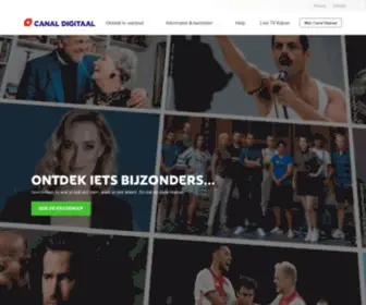 Canaldigitaal.nl(TV via Satelliet en Internet) Screenshot
