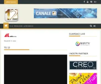 Canale12.it(Canale 12) Screenshot