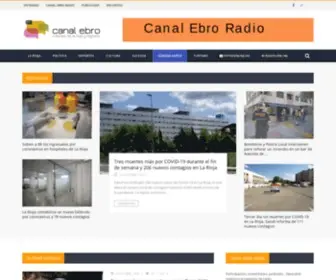 Canalebro.com(Canal Ebro) Screenshot