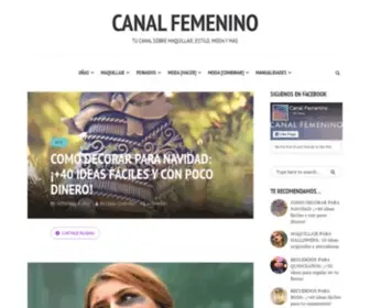 Canalfemenino.com(Canalfemenino) Screenshot
