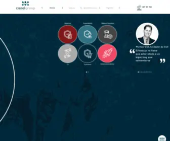 Canalgroup.com.co(CANAL GROUP DIGITAL SERVICES) Screenshot