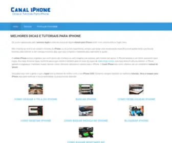 Canaliphone.com.br(Canal iPhone) Screenshot