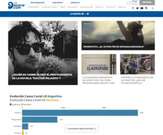 Canalnuevemendoza.com.ar(El Nueve) Screenshot