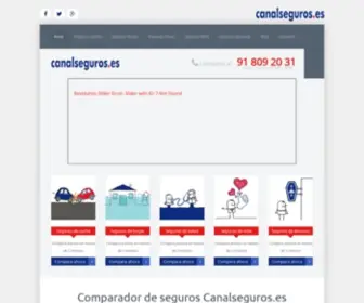 Canalseguros.es(Tarificador de seguros Tarificador de seguros) Screenshot