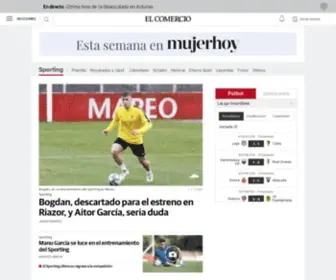 Canalsporting.es(Real sporting) Screenshot