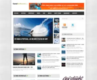 Canalsurfboard.com(Canal Surfboard) Screenshot