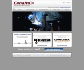 Canaltaflow.com(Canalta Flow Measurement) Screenshot