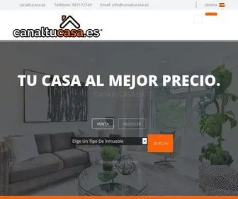 Canaltucasa.es(Tu casa al mejor precio) Screenshot