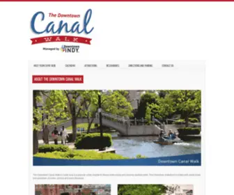 Canalwalkindy.com(Canal Walk Indy) Screenshot