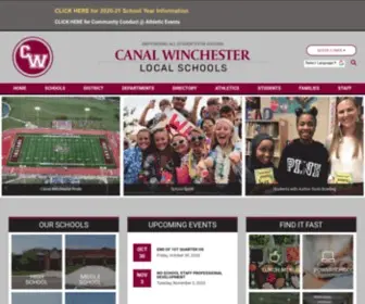 Canalwinchesterschools.org(Canal Winchester Schools) Screenshot