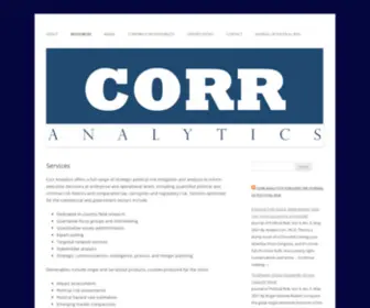 Canalyt.com(Corr Analytics Inc) Screenshot