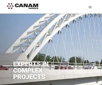 Canambridges.com(Building Better Bridges) Screenshot