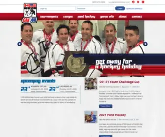 Canamhockey.com(CAN/AM Hockey) Screenshot