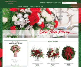 Canamtairyflorist.com(Mount Airy Florist) Screenshot