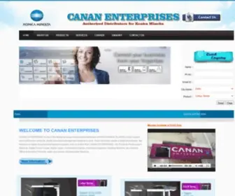 Cananenterprises.co.in(Canan Enterprises) Screenshot