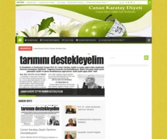 Canankarataydiyeti.com(Karatay Diyeti) Screenshot