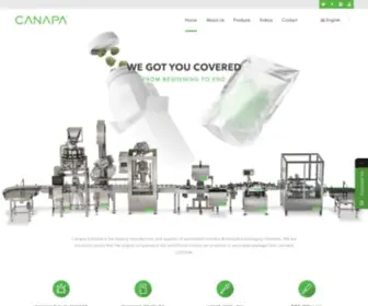 Canapasolutions.ca(Canapa Solutions) Screenshot