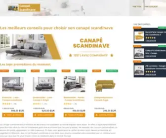 Canapescandinave.com(Canapé Scandinave) Screenshot