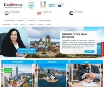 Canapprove.com(Immigration Consultants) Screenshot