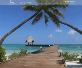 Canareef.com(Maldives Resort) Screenshot