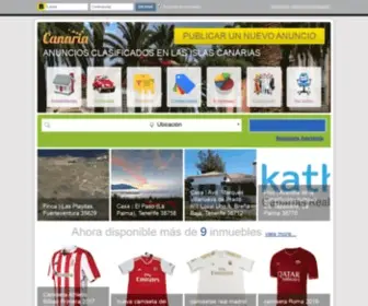 Canaria.es(Anuncios gratis y clasificados de las Islas Canarias) Screenshot