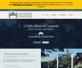 Canarsiecemetery.com(Canarsie Cemetery) Screenshot