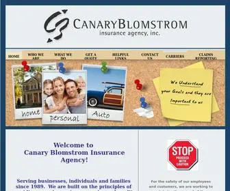 Canaryblomstrom.com(Canary Blomstrom) Screenshot