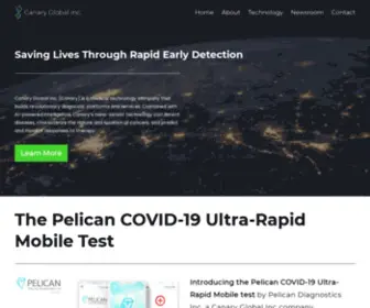 Canarydetect.com(Canary Global) Screenshot