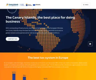 Canaryislandshub.com(Invest in the Canary Islands Hub) Screenshot