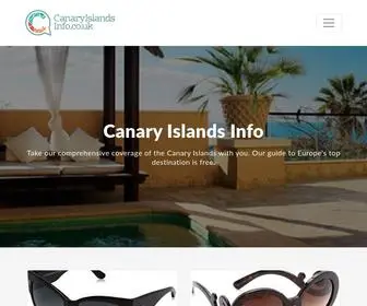 Canaryislandsinfo.co.uk(Canary Islands Info) Screenshot