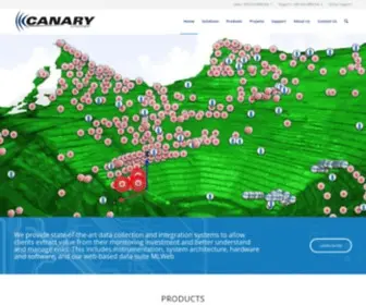 Canarysystems.com(Canary Systems) Screenshot