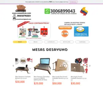 Canasticas.com(Anchetas Navideñas) Screenshot