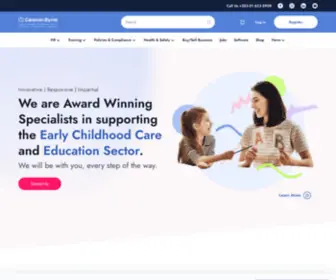 Canavanbyrne.ie(Supporting the Early Education Sector CanavanByrne) Screenshot