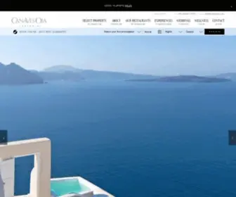 Canaves.com(Canaves Oia Luxury Hotel in Santorini) Screenshot