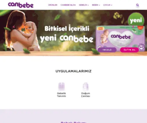 Canbebe.com(Her durumda Canbebe Yanınızda) Screenshot