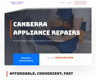 Canberraappliancerepairs.com.au(Canberra Appliance Repairs Service) Screenshot