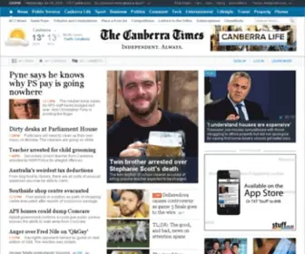 Canberratimes.com(Canberra Times) Screenshot