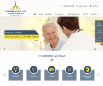 Canberraurology.com.au(Canberra Urology Garran) Screenshot