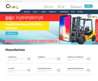 Canbeyforklift.com.tr(Kiralık Forklift) Screenshot