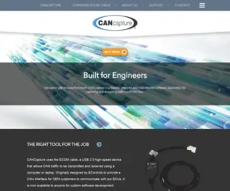 Cancapture.com(J1939) Screenshot