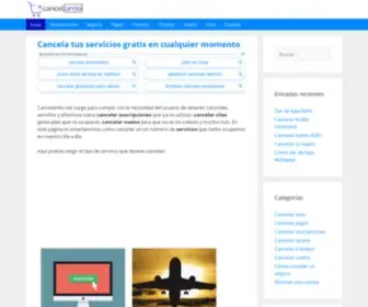 Cancelando.net(▷ Cancela tus servicios gratis fácilmente) Screenshot