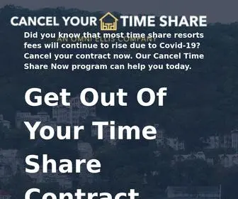 Canceltimesharenow.travel(Cancel Your Time Share) Screenshot