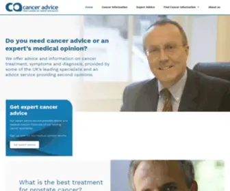 Canceradvice.co.uk(For Sale) Screenshot