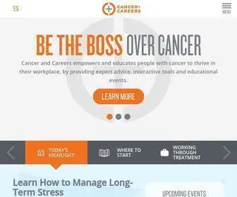 Cancerandcareers.org(Cancer and Careers) Screenshot