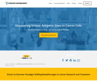 Cancerantibodies.com(Cancer Antibodies Inc) Screenshot