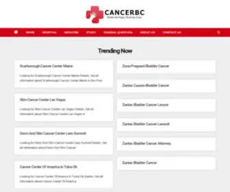 Cancerbc.com(Cancer Information and Resources) Screenshot