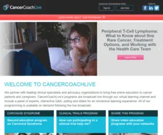 Cancercoachlive.com(Cancercoachlive) Screenshot
